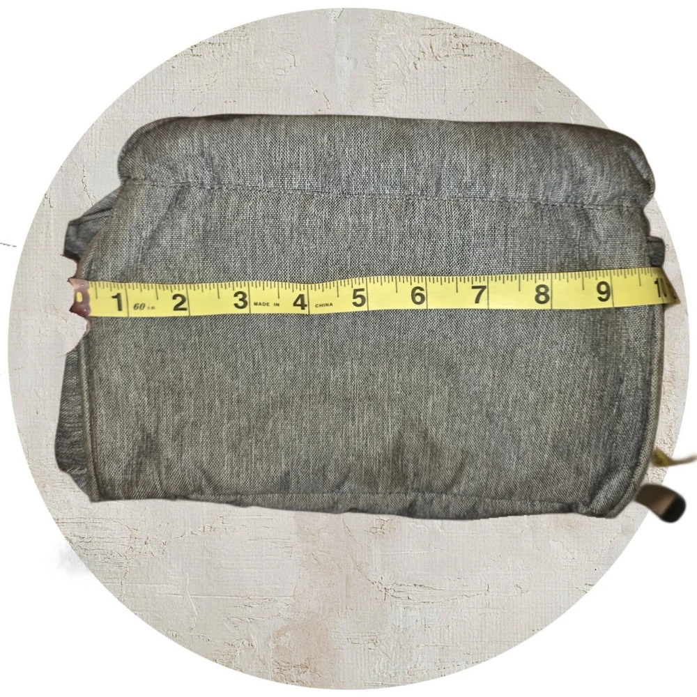 Gray‎ Backpack / Diaper Bag Gold Hardware
